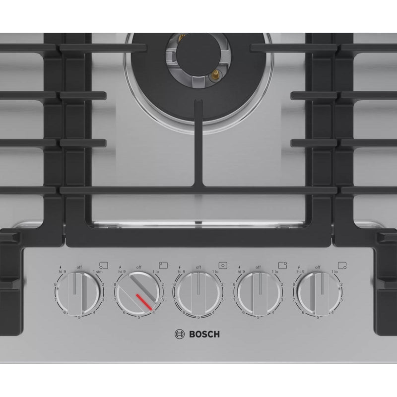 Bosch 36-inch Gas Cooktop NGM8658UCSP IMAGE 2