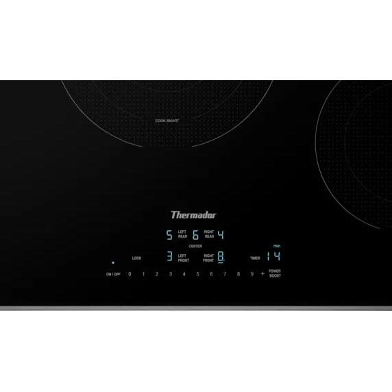 Thermador 36-inch Built-in Electric Cooktop with CookSmart® CET366YBSP IMAGE 5