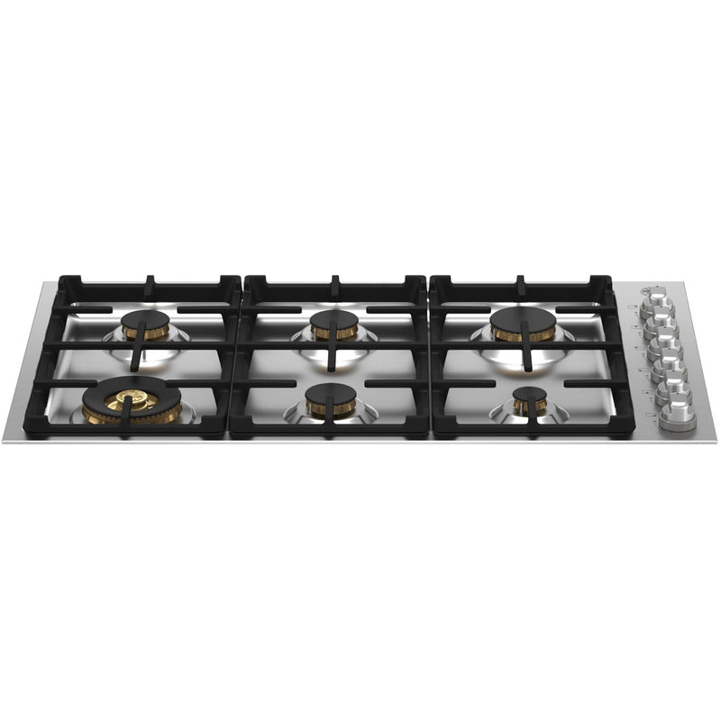 Bertazzoni 36-inch Built-in Gas Cooktop with 6 Burners MAST366QBXTSP IMAGE 1