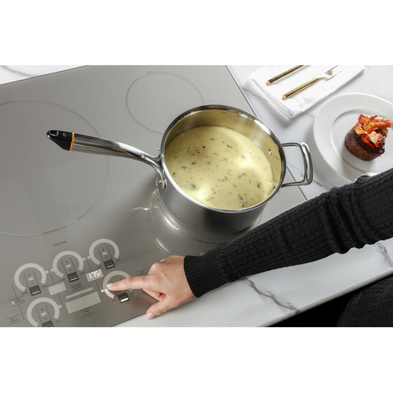 Monogram 36-inch Built-in Induction Cooktop with Wi-Fi Connect ZHU36RSTSSSP IMAGE 13