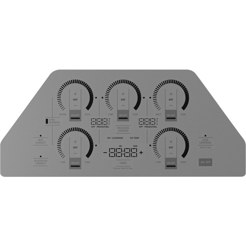 Monogram 36-inch Built-in Induction Cooktop with Wi-Fi Connect ZHU36RSTSSSP IMAGE 3