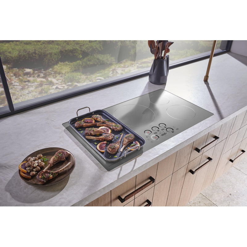 Monogram 36-inch Built-in Induction Cooktop with Wi-Fi Connect ZHU36RSTSSSP IMAGE 5