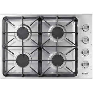 Thor Kitchen 30-inch Gas Cooktop TGC3001SP IMAGE 1
