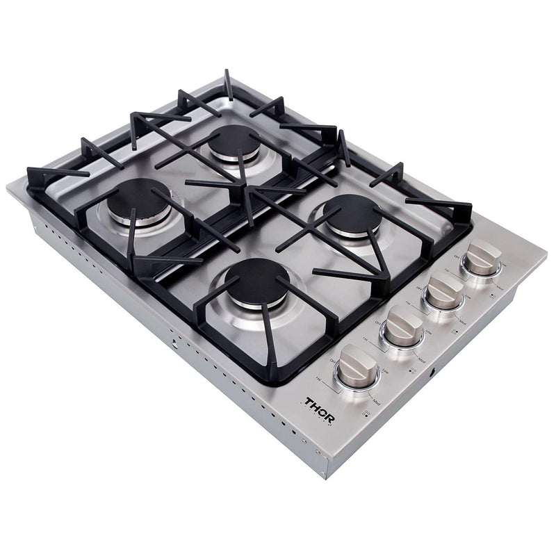 Thor Kitchen 30-inch Gas Cooktop TGC3001SP IMAGE 3