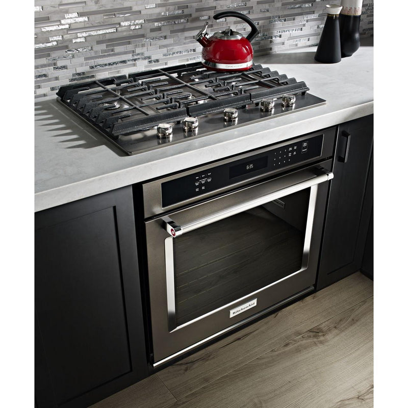 KitchenAid 30-inch Built-In Gas Cooktop with Even-Heat™ Burner KCGS550ESSSP IMAGE 8