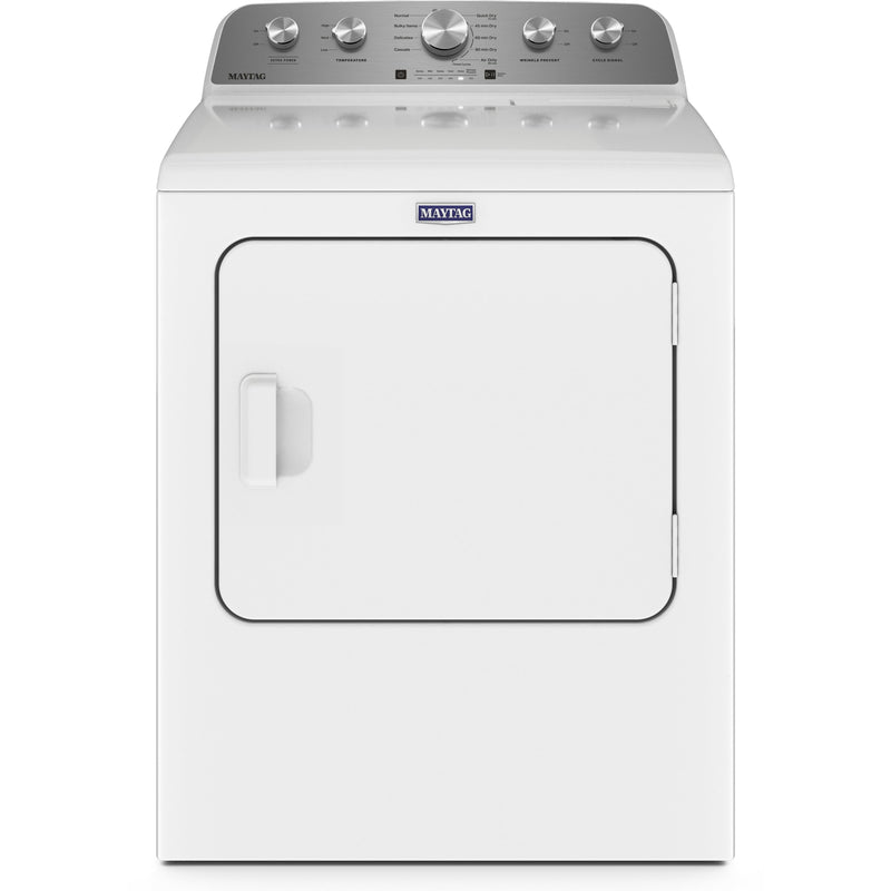 Maytag 7.0 cu. ft. Electric Dryer with Moisture Sensing YMED5030MWSP IMAGE 1