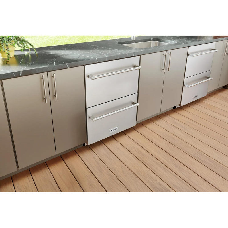 Thor Kitchen 3.36 cu. ft. Freezer Drawers TRZ24USP IMAGE 8