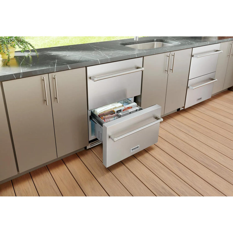 Thor Kitchen 3.36 cu. ft. Freezer Drawers TRZ24USP IMAGE 9