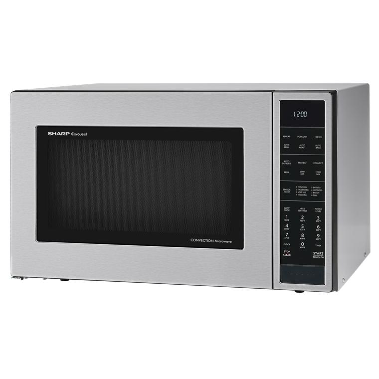 Sharp 1.5 cu. ft. Countertop Microwave Oven with Convection SMC1585BSSP IMAGE 2