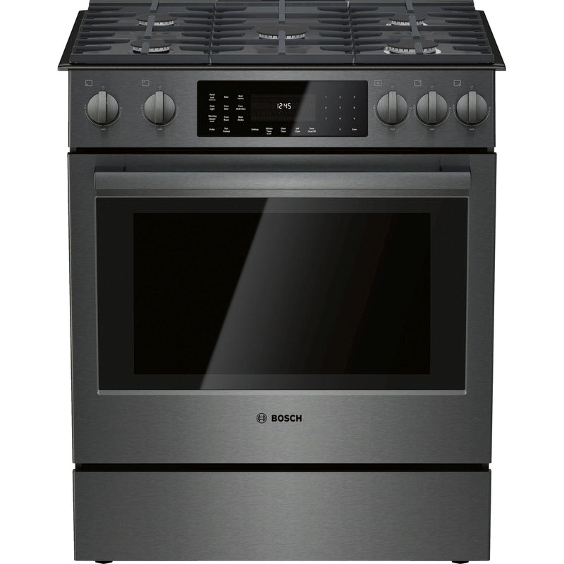 Bosch 30-inch Slide-In Gas Range with 9 Specialized Cooking Modes HGI8046UCSP IMAGE 1