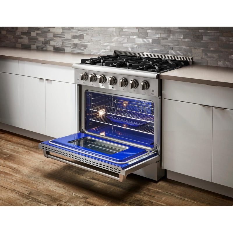 Thor Kitchen 36-inch Freestanding Gas Range HRG3618USP IMAGE 12