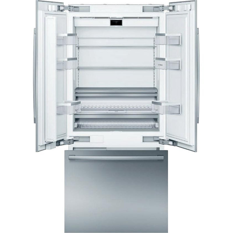 Bosch 36-inch, 19.4 cu.ft. Built-in French 3-Door Refrigerator with Wi-Fi Connect B36BT935NSSP IMAGE 2