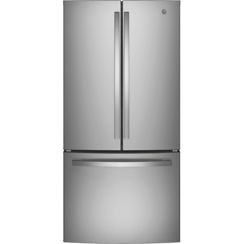 GE 33-inch, 18.6 cu. ft. Counter-Depth French-Door Refrigerator GWE19JYLFSSP IMAGE 1
