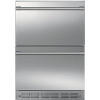 Monogram 24-inch, 5.0 cu.ft. Built-in Refrigerator Drawers with LED Lighting ZIDS240NSSSP IMAGE 2