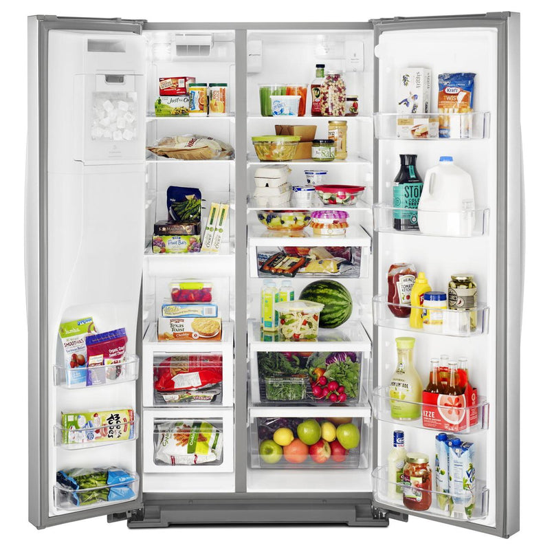 Whirlpool 36-inch, 28.5 cu. ft. Side-By-Side Refrigerator WRS588FIHZSP IMAGE 4