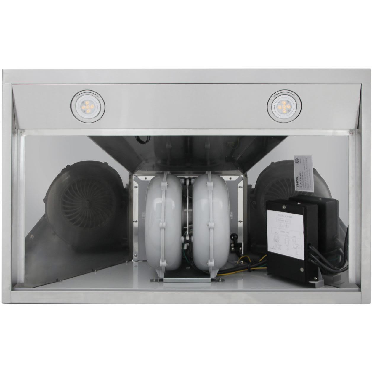 Thor Kitchen 30-inch Wall Mount Range Hood HRH3007USP IMAGE 6