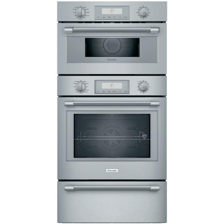Thermador 30-inch, 8.6 cu.ft. Built-in Triple Combination Oven with Speed Oven PODMCW31WSP IMAGE 1