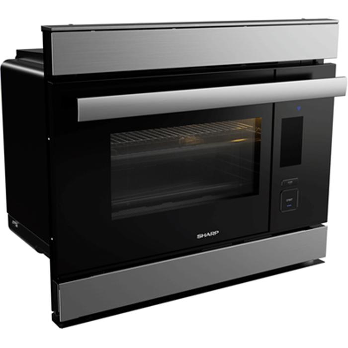 Sharp 24-inch, 1.1 cu.ft. Built-in Single Wall Oven with Steam Cooking SSC2489DSSP IMAGE 2