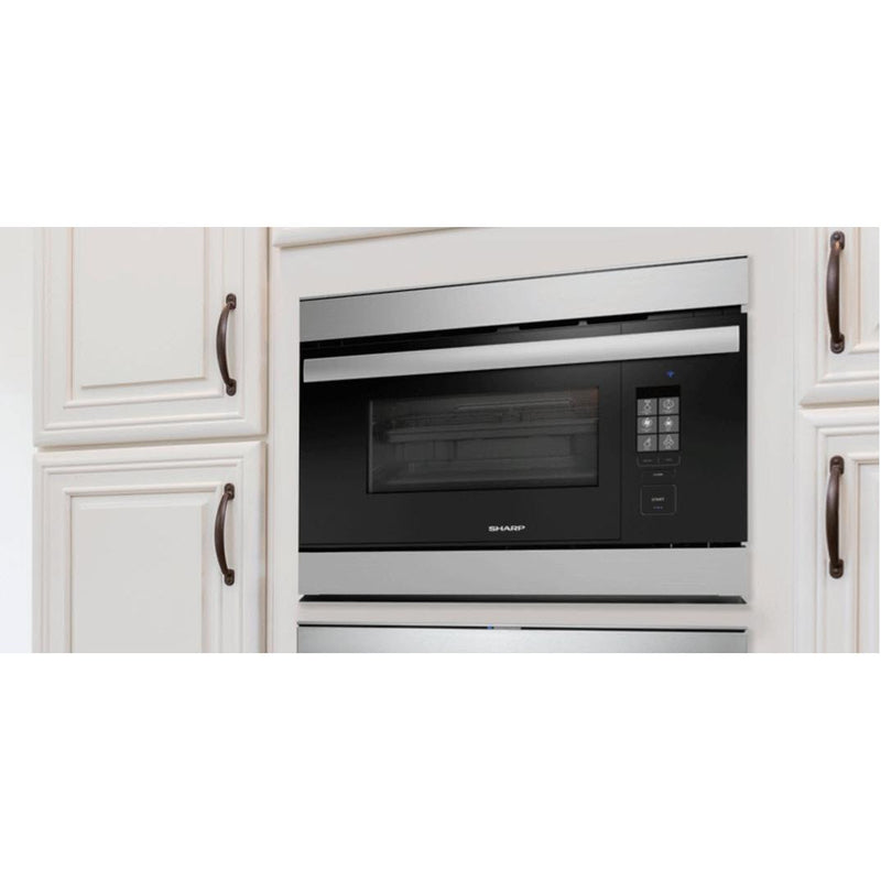 Sharp 24-inch, 1.1 cu.ft. Built-in Single Wall Oven with Steam Cooking SSC2489DSSP IMAGE 6
