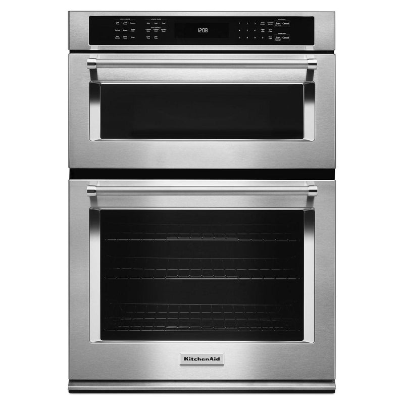 KitchenAid 30-inch, 6.4 cu.ft. Built-in Combination Wall Oven with Convection Technology KOCE500ESSSP IMAGE 1
