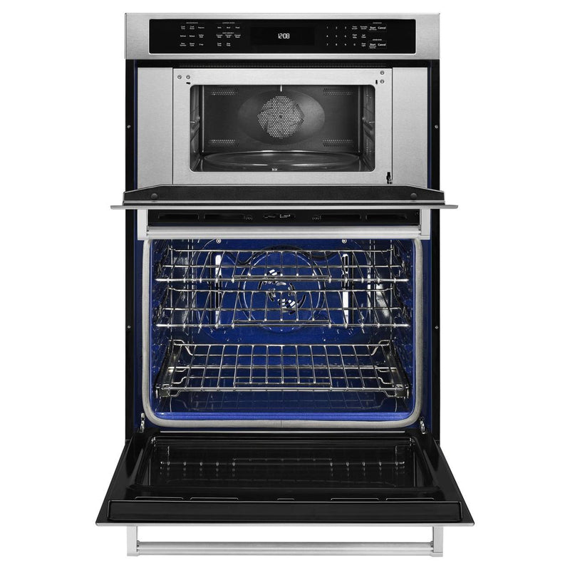KitchenAid 30-inch, 6.4 cu.ft. Built-in Combination Wall Oven with Convection Technology KOCE500ESSSP IMAGE 2