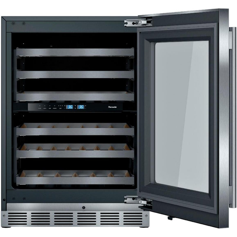 Thermador 41-Bottle 905 Series Wine Cooler with LED Lighting T24UW915RSSP IMAGE 2
