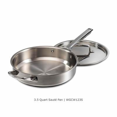 Wolf Gourmet 10-Piece Cookware Set ICBWGCW100SSP IMAGE 3