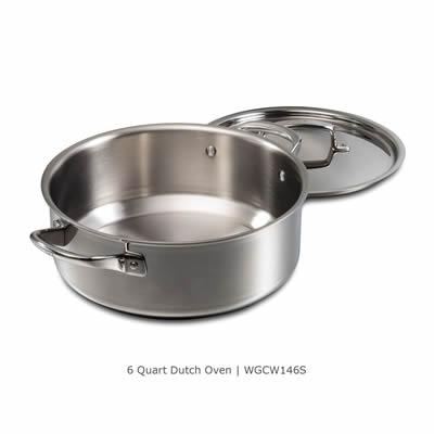 Wolf Gourmet 10-Piece Cookware Set ICBWGCW100SSP IMAGE 7