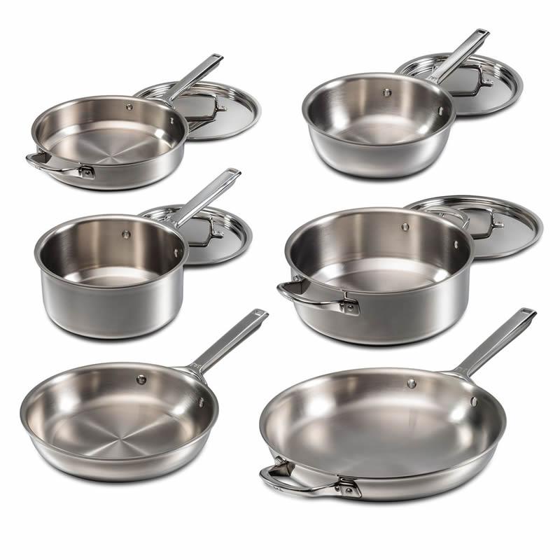 Wolf Gourmet 10-Piece Cookware Set ICBWGCW100SSP IMAGE 8