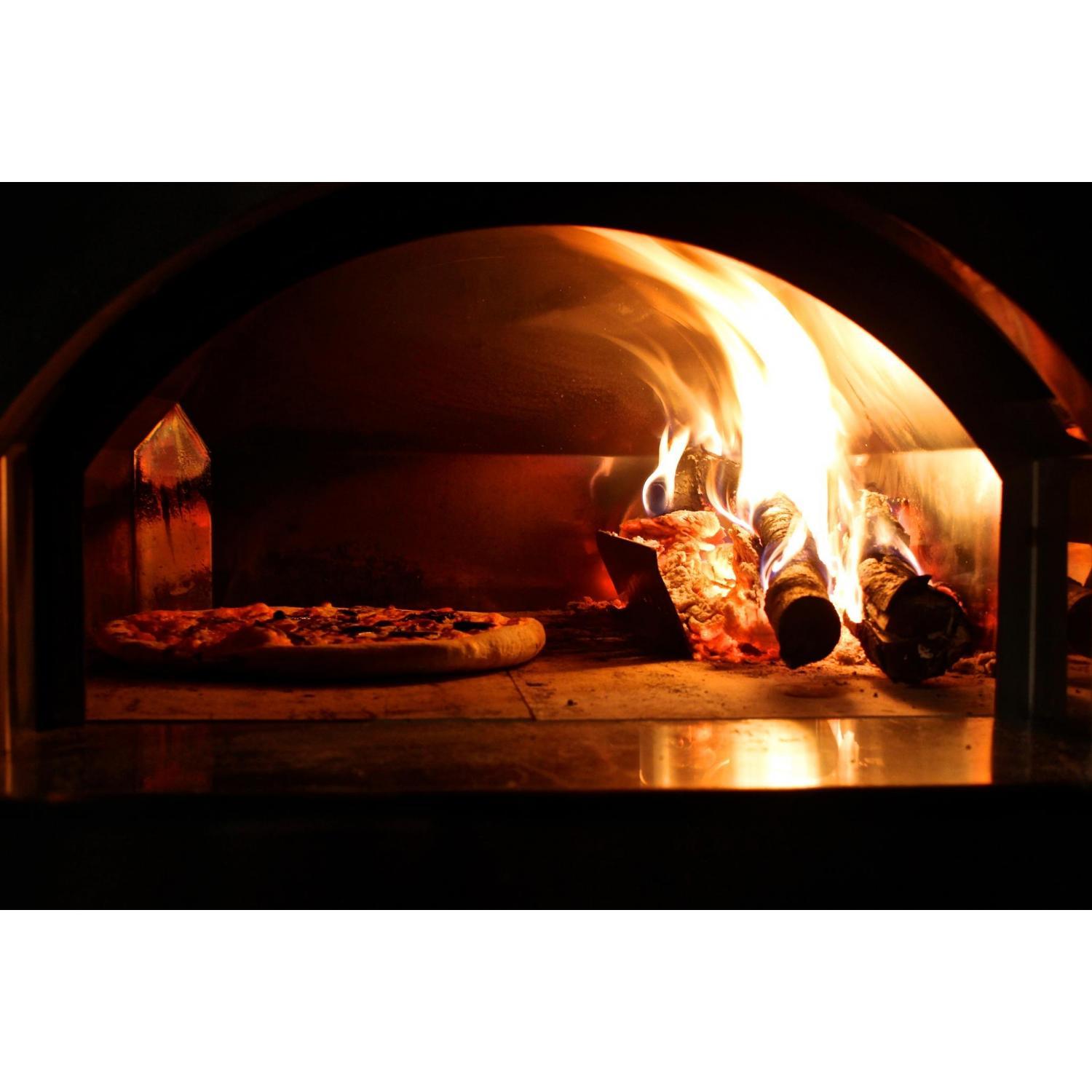 Fontana Forni Margherita Wood Countertop Outdoor Pizza Oven FTMAR-A IMAGE 3