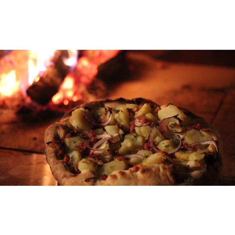 Fontana Forni Mangiafuoco Wood Countertop Outdoor Pizza Oven FTMF-R IMAGE 5
