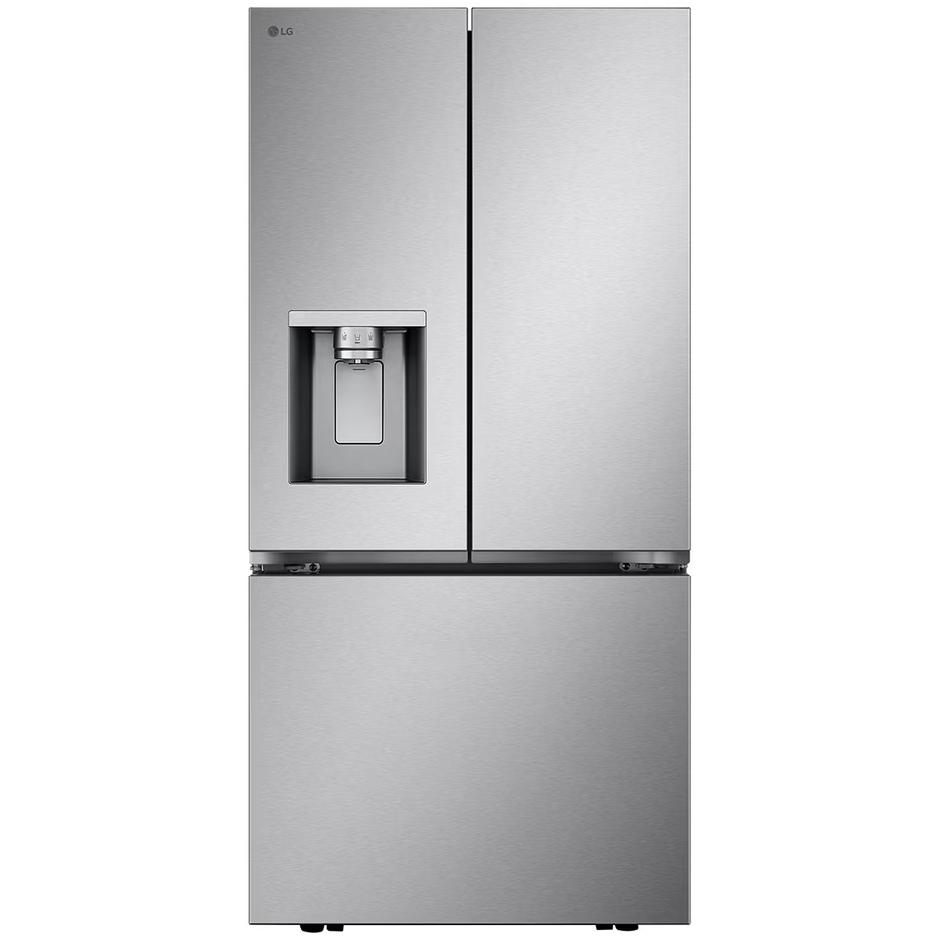 LG 33-inch, 20 cu. ft. French 3-Door Refrigerator with Smart Diagnosis LF20C6330S IMAGE 1