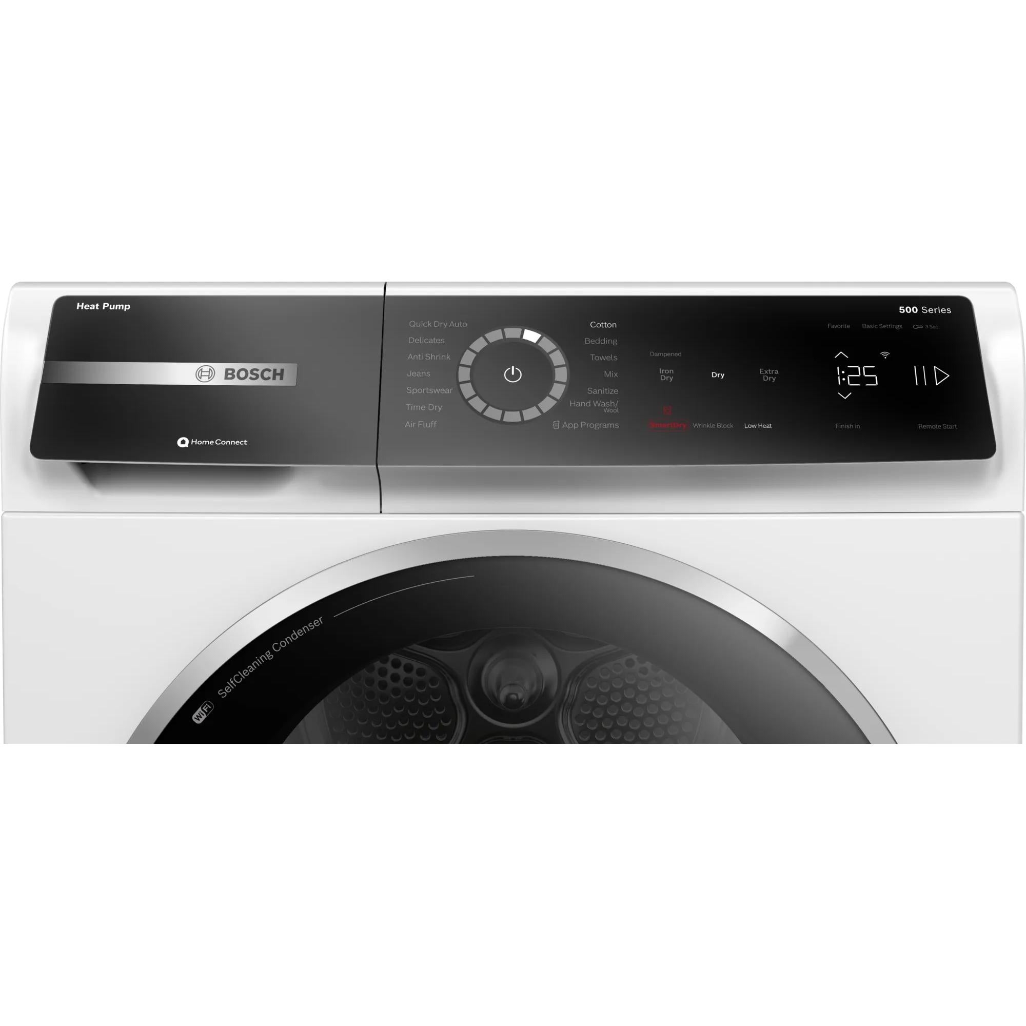 Bosch 4.0 cu. ft. Electric Dryer with Heat Pompe WQB245B0UC IMAGE 8
