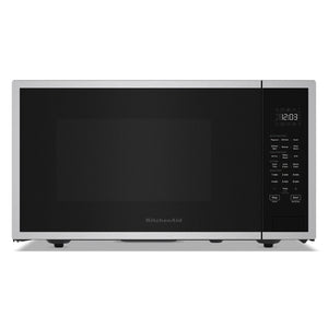 KitchenAid 22-inch, 1.5 cu. ft. Countertop Microwave Oven KMCS522RPS IMAGE 1