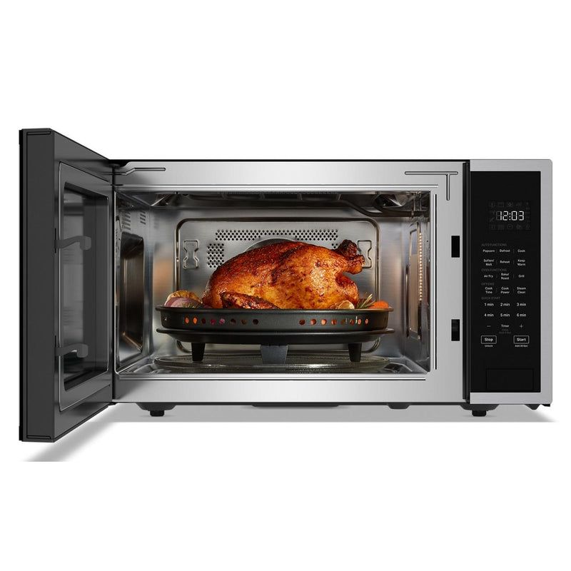 KitchenAid 22-inch, 1.5 cu. ft. Countertop Microwave Oven KMCS522RPS IMAGE 2