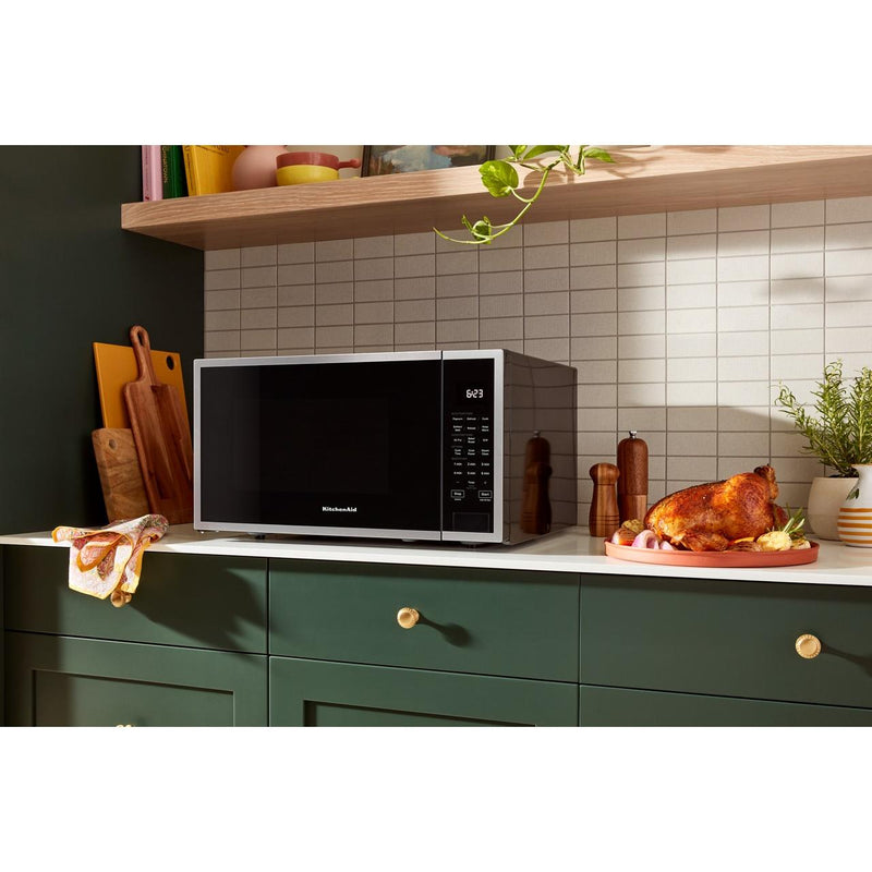 KitchenAid 22-inch, 1.5 cu. ft. Countertop Microwave Oven KMCS522RPS IMAGE 9