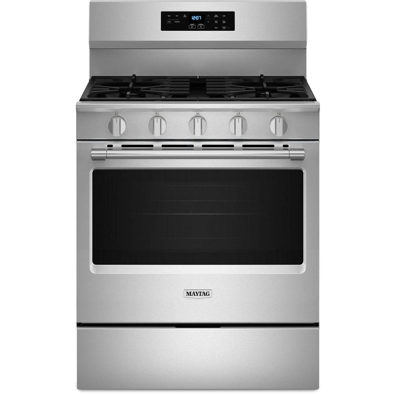Maytag 30-inch Freestanding Gas Range with Convection Technology MFGS6030RZ IMAGE 1