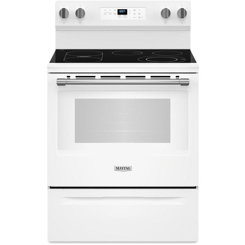 Maytag 30-inch Freestanding Electric Range with Convection Technology YMFES6030RW IMAGE 1