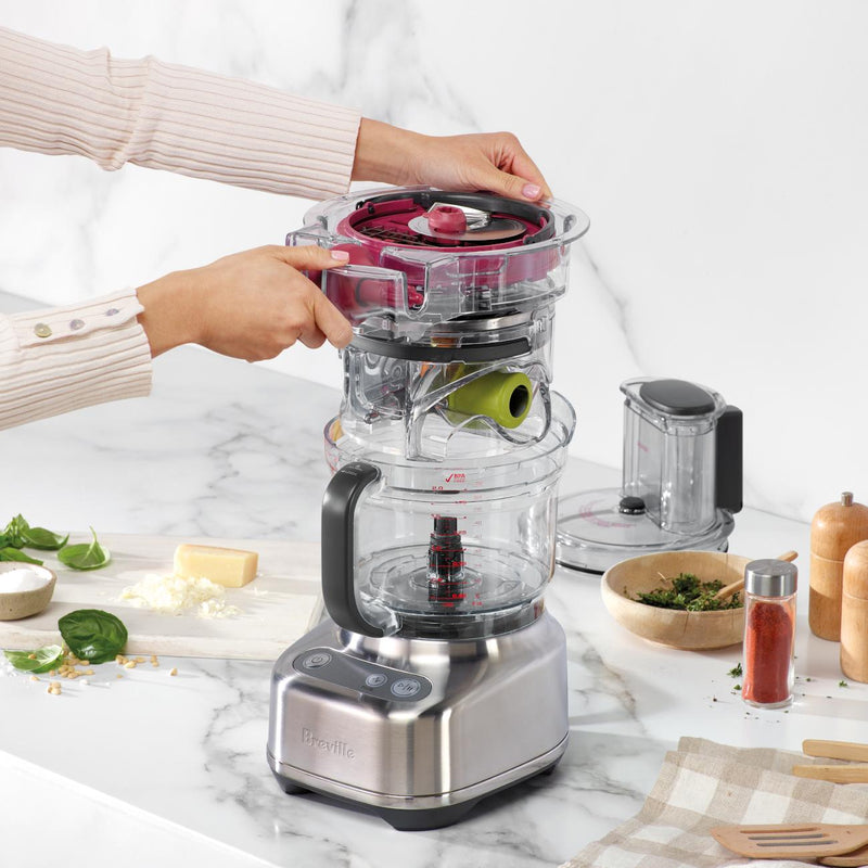 Breville 9-Cup Food Processor with Paradice™ Kit BFP638BSS1BNA1 IMAGE 4