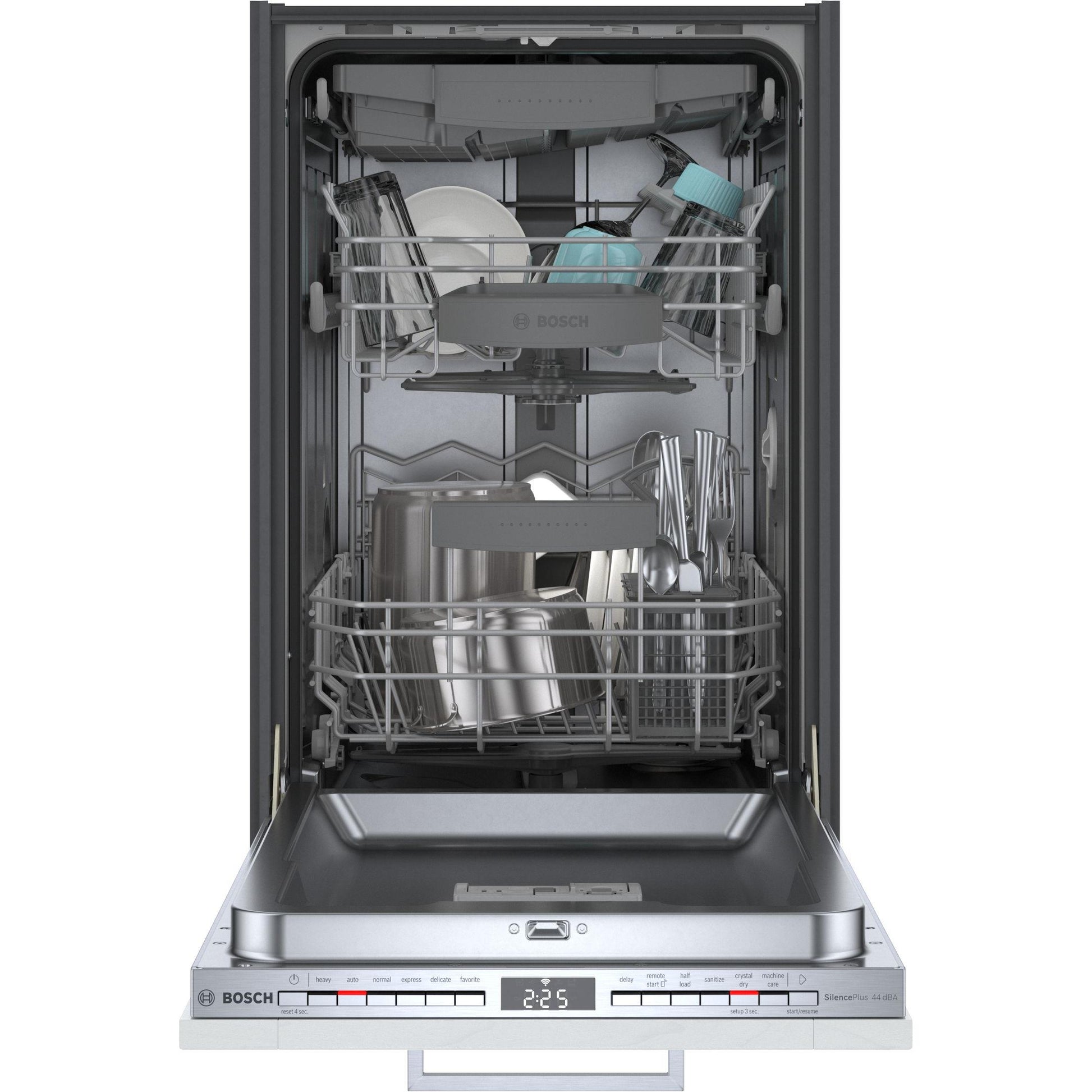 Bosch Full-integrated 18-inch Top Control Dishwasher with PrecisionWash® and Home Connect® SPV68C73UC IMAGE 4