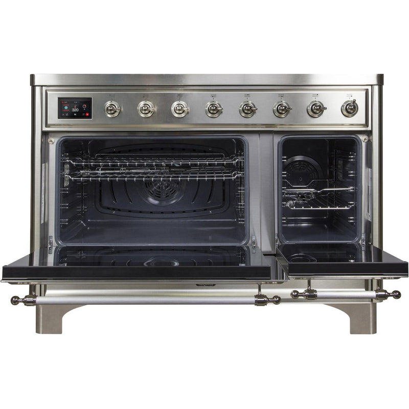 iLVE 48-inch Freestanding Dual Fuel Range with European Convection Technology UM12FDQNS3SSC IMAGE 4