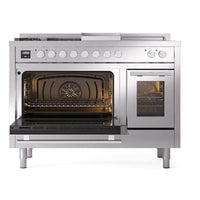 iLVE 48-inch Freestanding Dual Fuel Range UP48FSWMPSSLP IMAGE 2