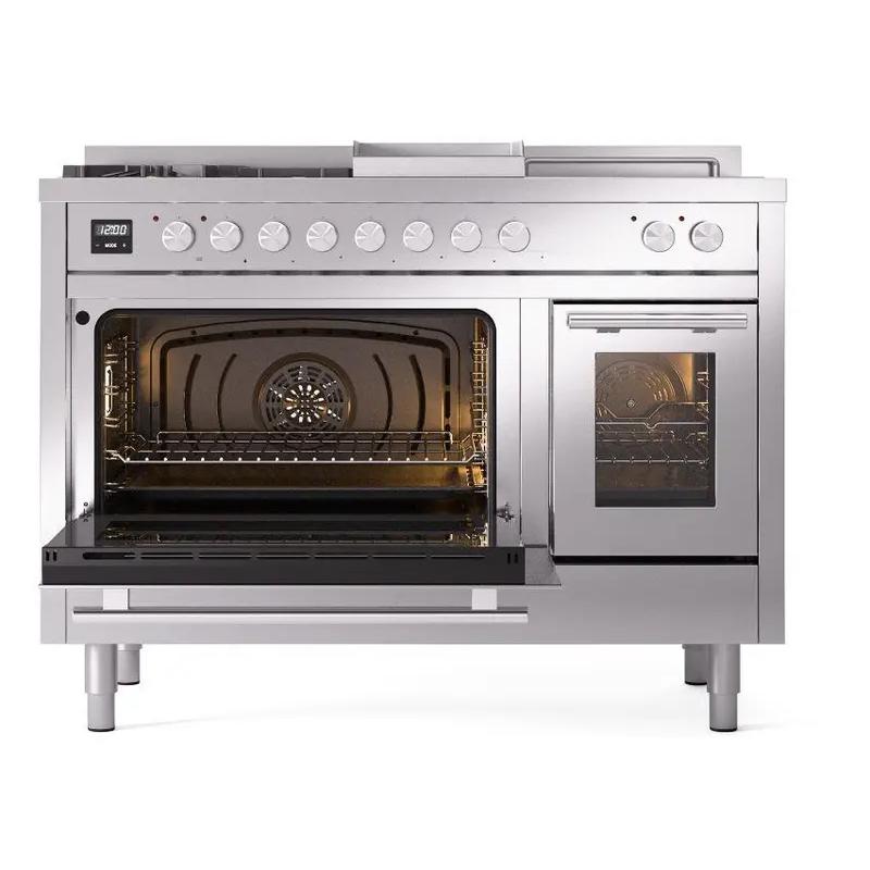 iLVE 48-inch Freestanding Dual Fuel Range UP48FSWMPSSLP IMAGE 2