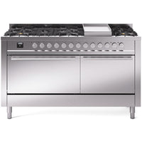 iLVE 60-inch Freestanding Dual Fuel Range UP60FQMPSSLP IMAGE 1