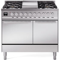 iLVE 40-inch Freestanding Dual Fuel Range UPD40FQMPSS IMAGE 1