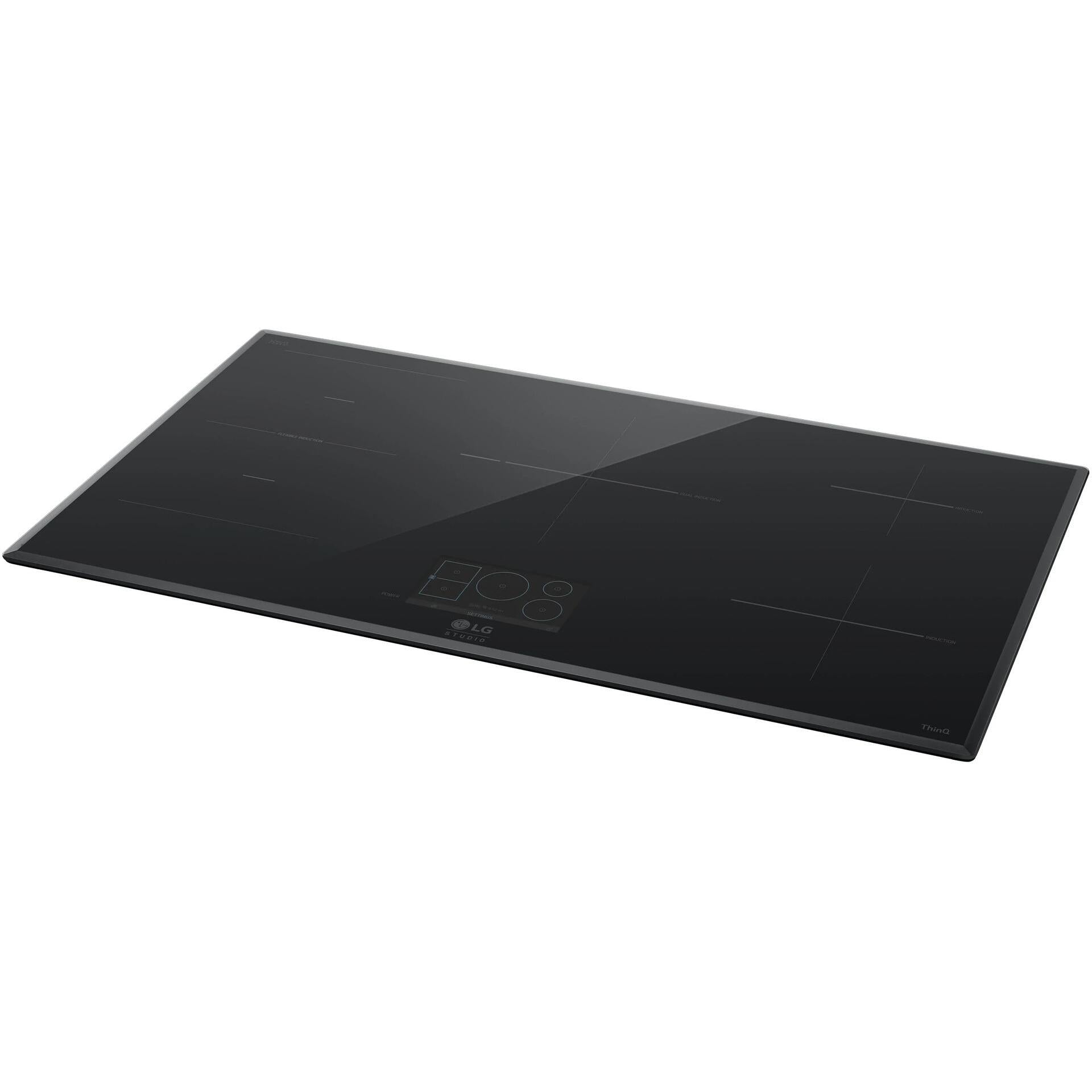 LG Studio 36-inch Built-in Induction Cooktop CBIS3618BE IMAGE 4