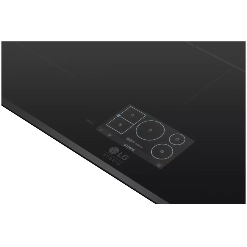 LG Studio 36-inch Built-in Induction Cooktop CBIS3618BE IMAGE 5