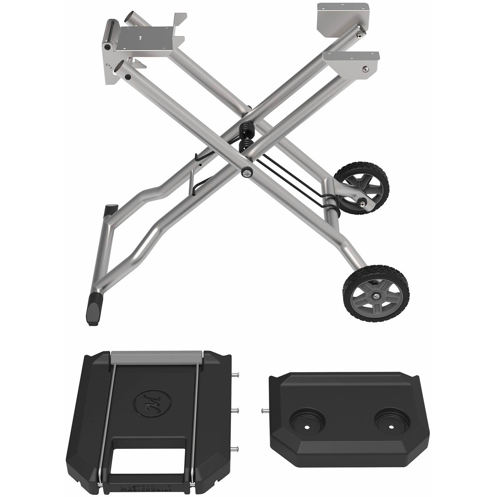 Masterbuilt QuickCollapse™ Cart with Side Shelves MB20100922 IMAGE 1