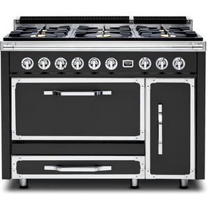 Viking 48-inch Freestanding Dual Fuel Range with True Convection Technology CTVDR481-6BCS IMAGE 1