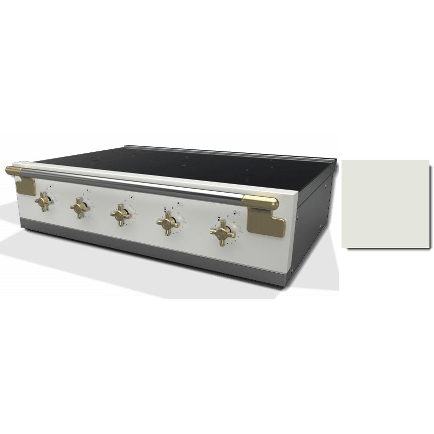 AGA 36-inch Built-In Induction Rangetop AEL361INRTABWHT IMAGE 1